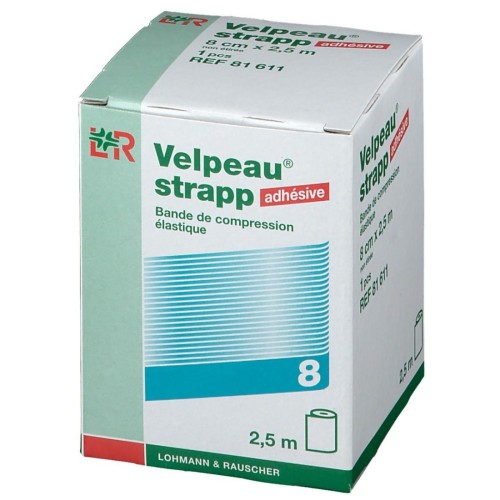 Bande adhésive Velpeau® Strapp Boîte 8 cm x 2,5 M