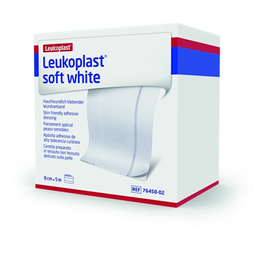 Pansement Leukoplast Soft White 8 cm x 5 M