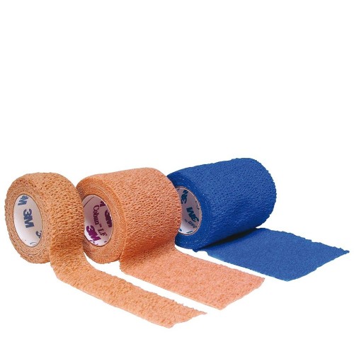 Bande Coban 2,5 cm x 4,5 M Bleu
