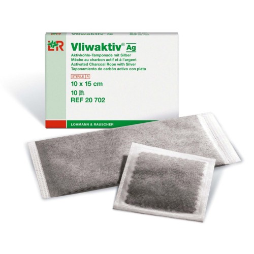 Pansement Vliwaktiv® + AG 6,5 x 10 cm