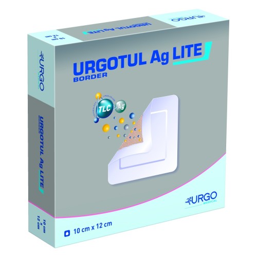 Pansement Urgotul® AG Lite border 10 x 12 cm LPP