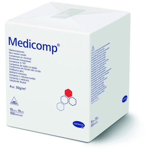 Compresse Non Tissée Medicomp® Non Stérile 30 G 10 x 10 cm