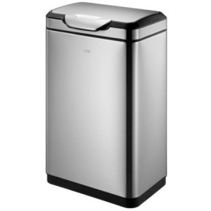 Mobiliers cabinet - Poubelle rectangulaire 30 L Inox