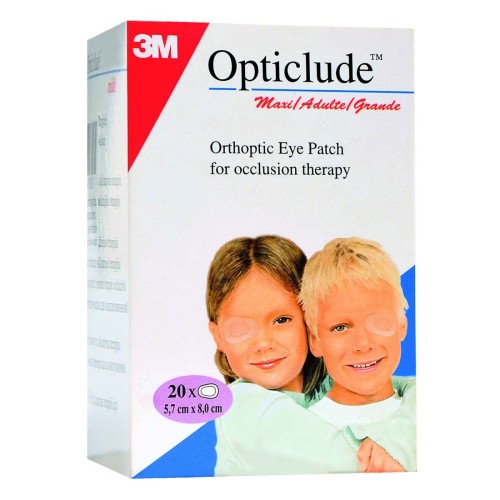 Pansement Orthoptique Opticlude 8 x 5.7 cm Boîte de 20