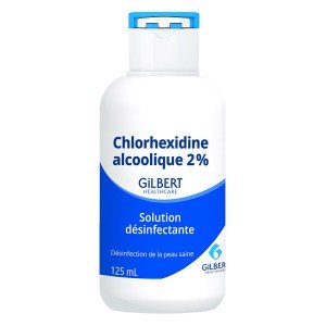 Chlorhexidine - Chlorhexidine alcoolique 2% Flacon de 125ml