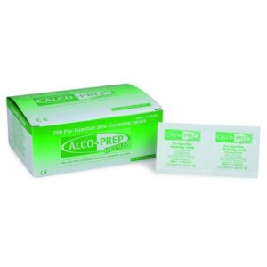 Alcool isopropylique - Tampon d’alcool Alco-Prep® Medium 30 x 60mm  