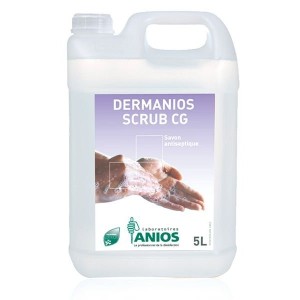 Hygiène des mains - Dermanios Scrub CG Savon Antiseptique Bidon de 5 L