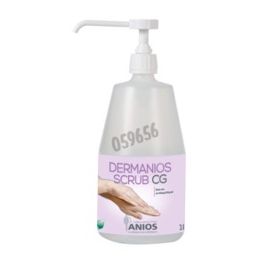 Hygiène des mains - Dermanios Scrub CG 1 L Pompe