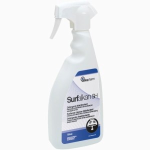 Hygiène des surfaces - Surfalkan Flacon de 750 ml avec pulvérisateur