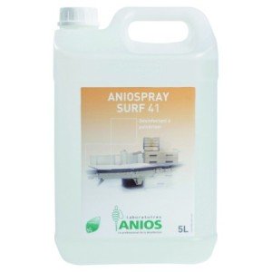 Hygiène des surfaces - Désinfectant à pulvériser ANIOSPRAY Surf 41 2 x 5L
