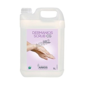 Hygiène des mains - Savon liquide Dermanios Scrub CG Bidon de 5 L