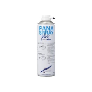 Hygiène et stérilisation - Spray PanaSpray Plus 500 ml Lubrifiant + alcool pour pièces à mains avec embout pointe