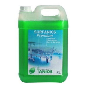 Hygiène et stérilisation - Détérgent Désinfectant Surfanios Premium 4 x 5 L Pompe
