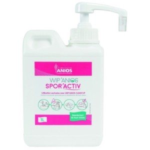 Hygiène et stérilisation - Désinfectant SPOR'ACTIV Wip'Anios 1L + 1 Pompe