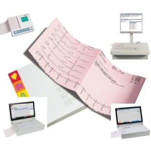 ECG - Papier pour ECG 110 x 140 mm x 140F FUKUDA Fx7202