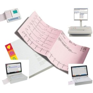 ECG - Papier pour ECG 80 x 70 mm x 200F Schiller AT101