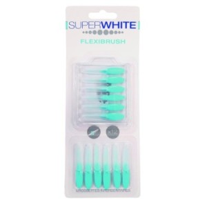 Cure-dents et brossettes - Brossette Flexibrush X6 + 6 Recharges