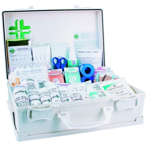 Coffret Secours 20 Pers Abs