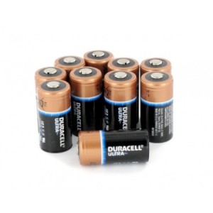 Urgences et réanimation - Pile Lithium CR123 3 V Duracell AED Plus