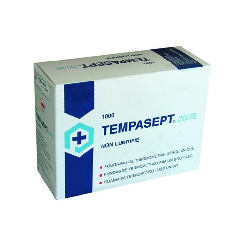 Tempasept Protège Thermomètre Electronique Non Lubrifié Usage Unique l. 15.5 cm x h. 8 cm x p. 21 cm