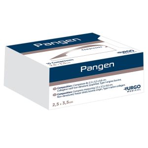 Compresses et cotons - Compresse Hémostatique Stérile Résorbable Urgo Pangen 2