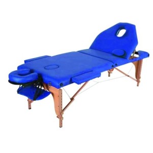 Divans, tables et fauteuils d'examen - Table pliante Letti Bleu