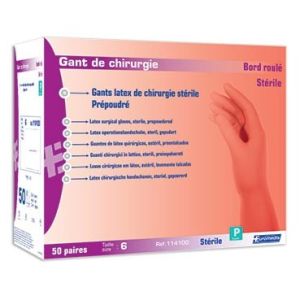 Gants - Gant Chirurgical Medigrip Latex Poudré Sterile Taille 8,5 Euromedis
