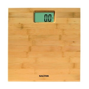 Pèse-personnes - Pèse Personne Electronique Bambou Brun 28,5 x 3,4 x 27,8 cm
