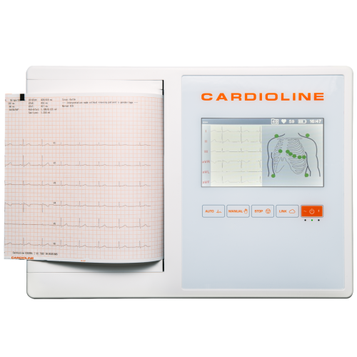 Electrocardiographe ECG Cardioline ECG200S