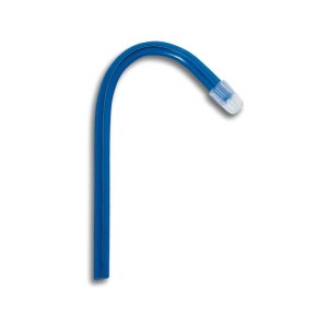 Instruments dentaires - Pompe à Salive Bleu Foncé Avec Embout Amovible 15cm