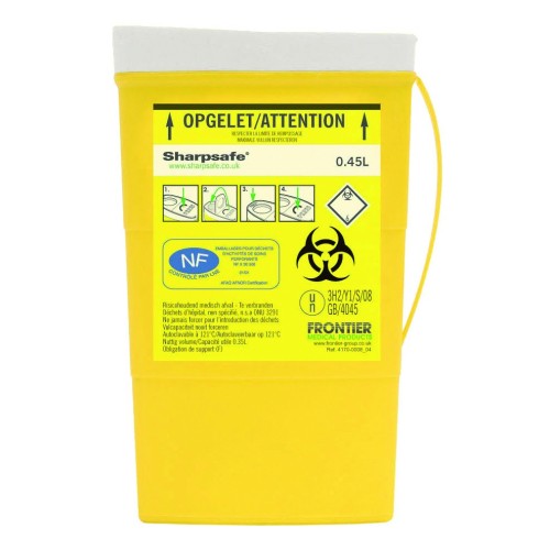 Collecteur de déchets Shapsafe 0.45 L