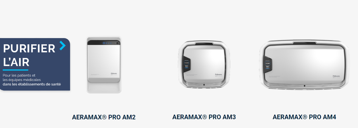 COVID-19 :  Purifier l'air de vos espaces médicaux avec AERAMAX