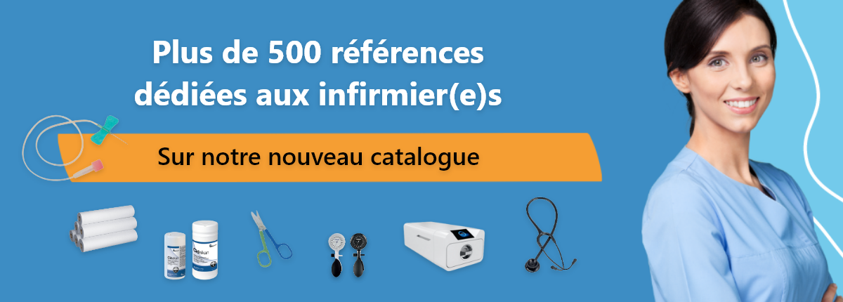 L'essentiel des fournitures dans notre catalogue infirmière libérale